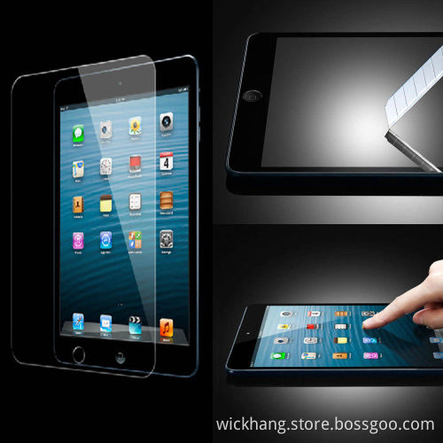 Premium 9h 0.3 Mm Real Tempered Glass Film Screen Protector for Apple iPad 2 3 4